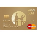 Банковская карта Mastercard Kaspi Gold